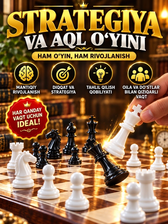 Шахматные фигуры, набор 32 шт., черные и белые, пластиковые, настольная игра