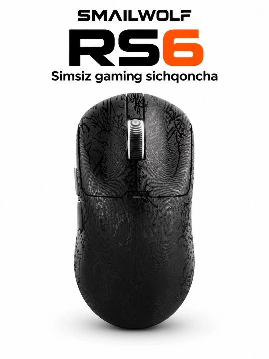 SMAILWOLF RS6 O‘yin sichqonchasi simsiz, yengil, optik PAW3311 - 