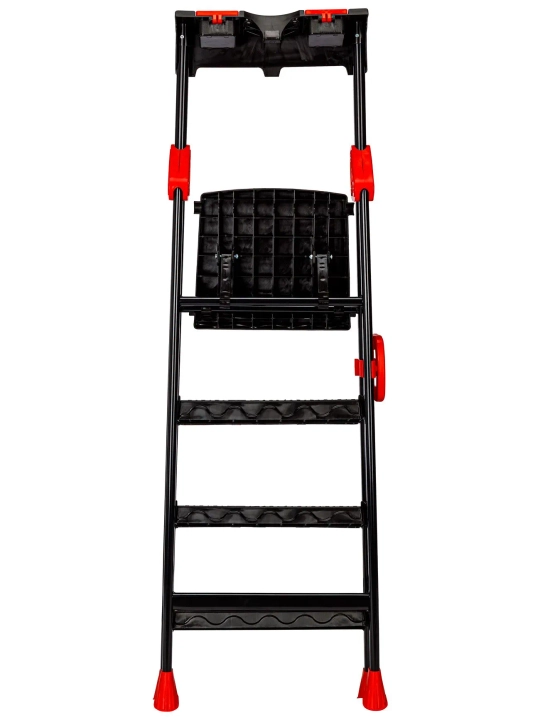 Perilla Comfort yigʻma narvon, qurilish narvoni, 250 kg gacha, lotok va tutqich bilan