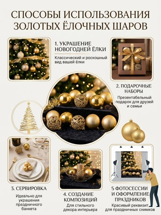 Archa o‘yinchoqlari, Yangi yil archa bezaklari, dekorativ sharlar to‘plami,12 dona,8sm