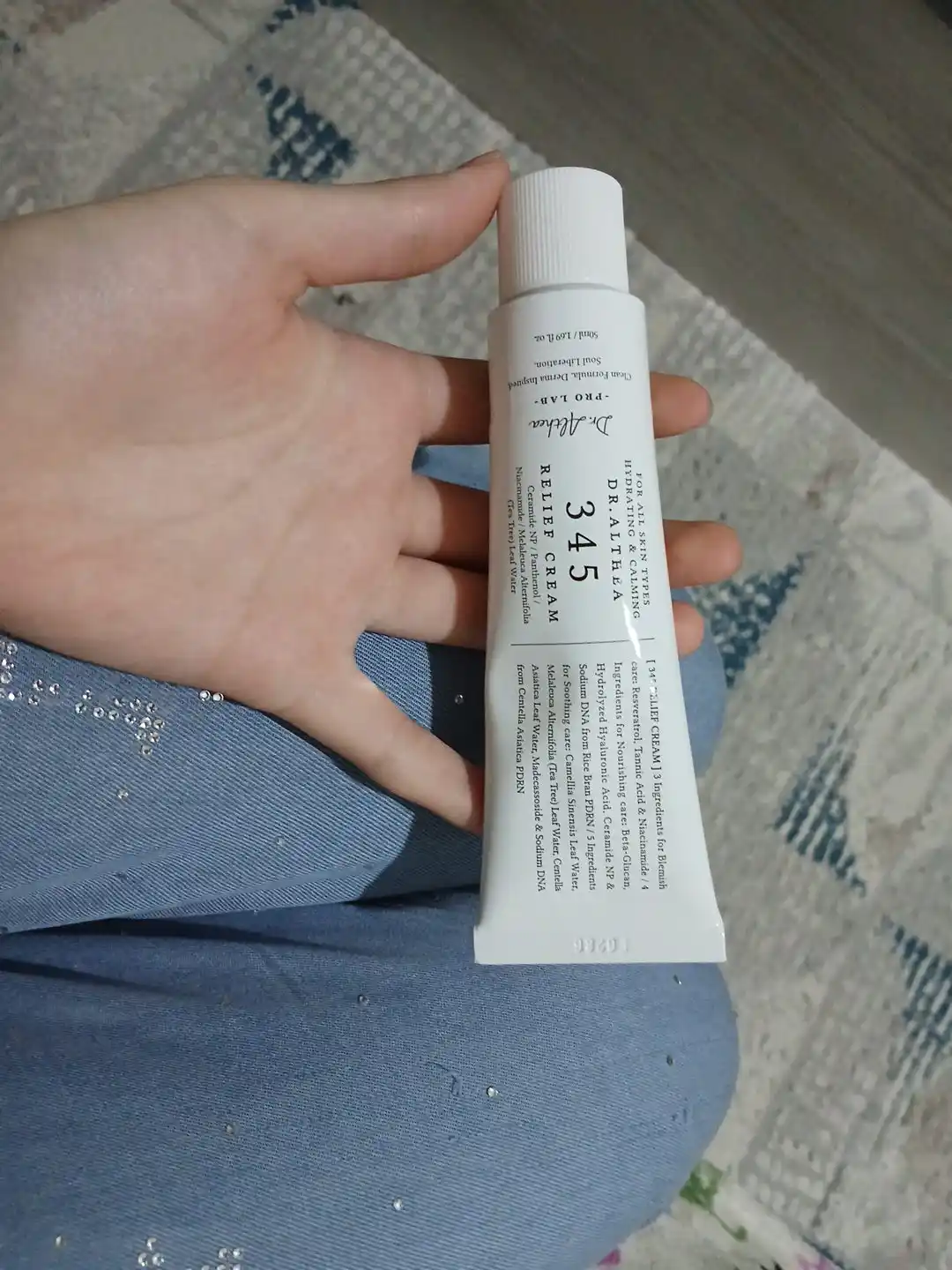 Resveratrol bilan tinchlantiruvchi krem Dr. Althea 345 Relief Cream