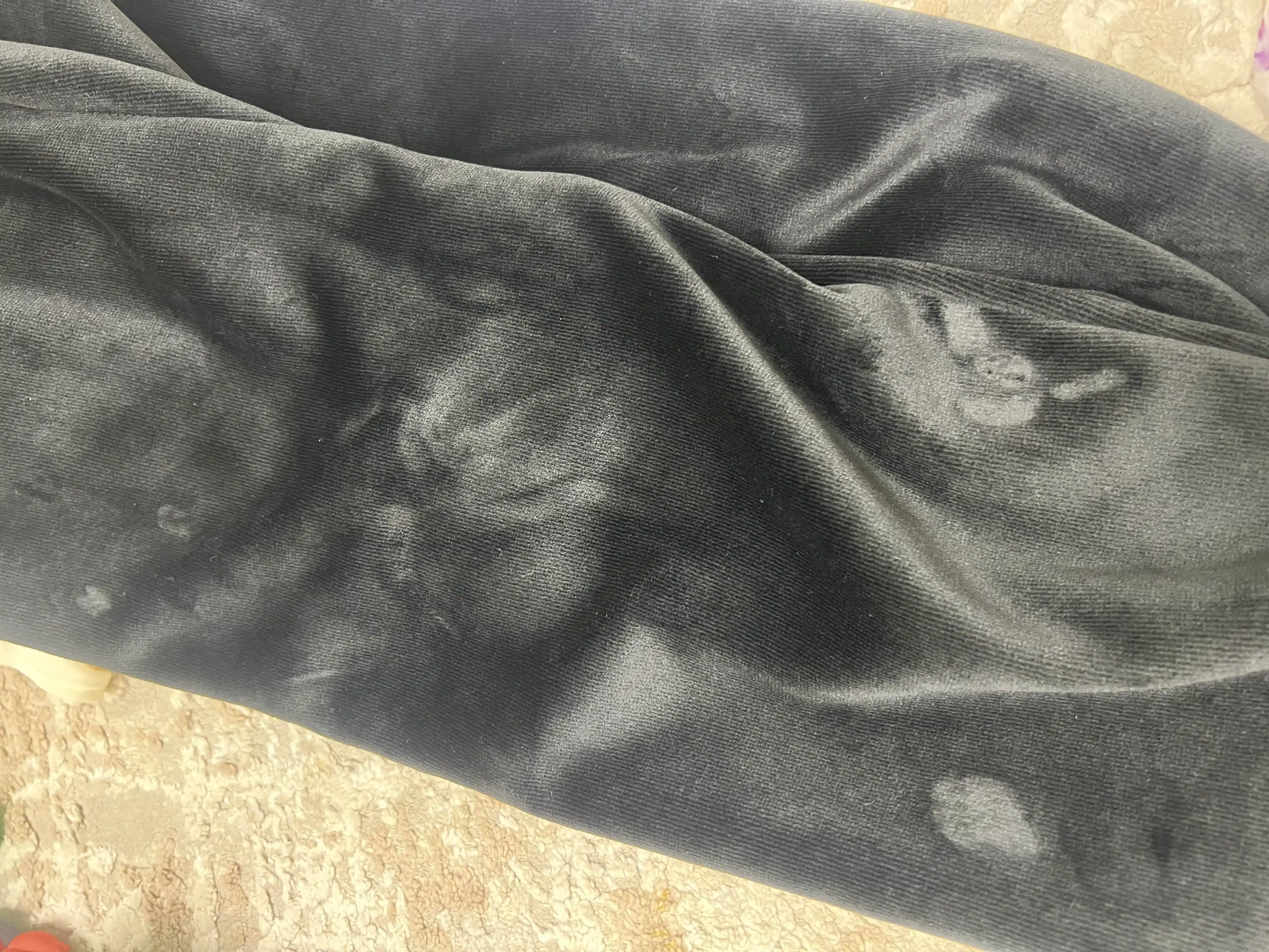 Женские брюки из мягкого велюра, широкие, свободного кроя, на осень