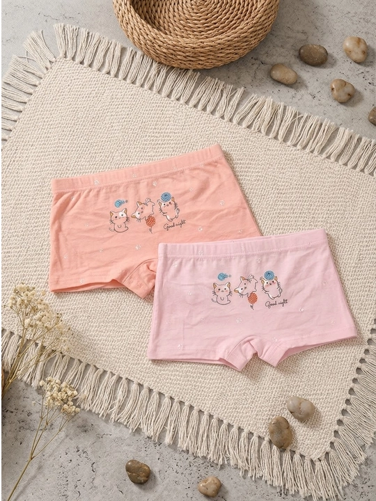 Трусики хлопковые детские для девочек, L (2-4 года) и XL (5-7 лет)