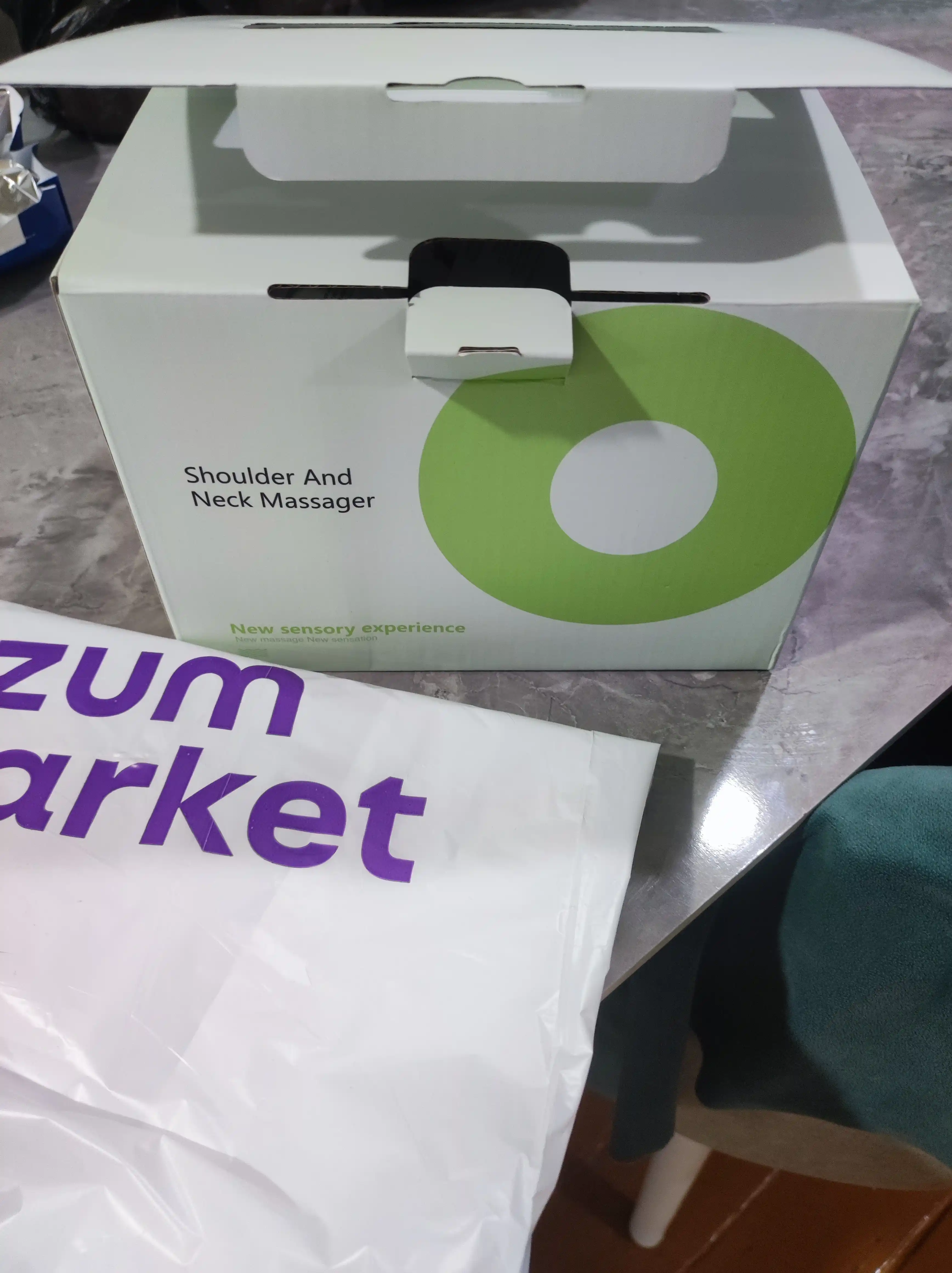 Bo‘yin, oyoq, yelka, bel uchun simsiz massajer, 3 ta rejim, butun tana uchun