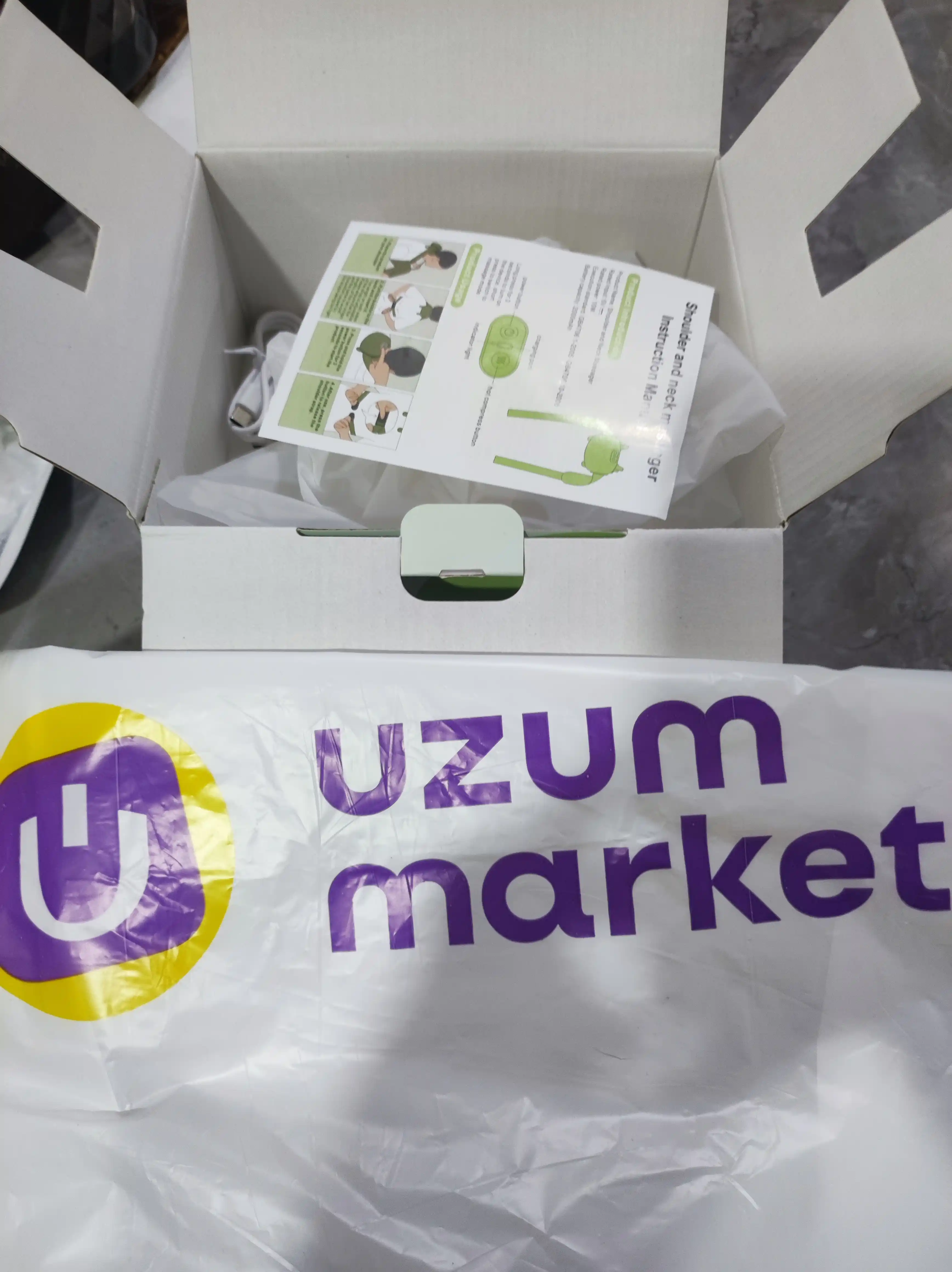 Bo‘yin, oyoq, yelka, bel uchun simsiz massajer, 3 ta rejim, butun tana uchun
