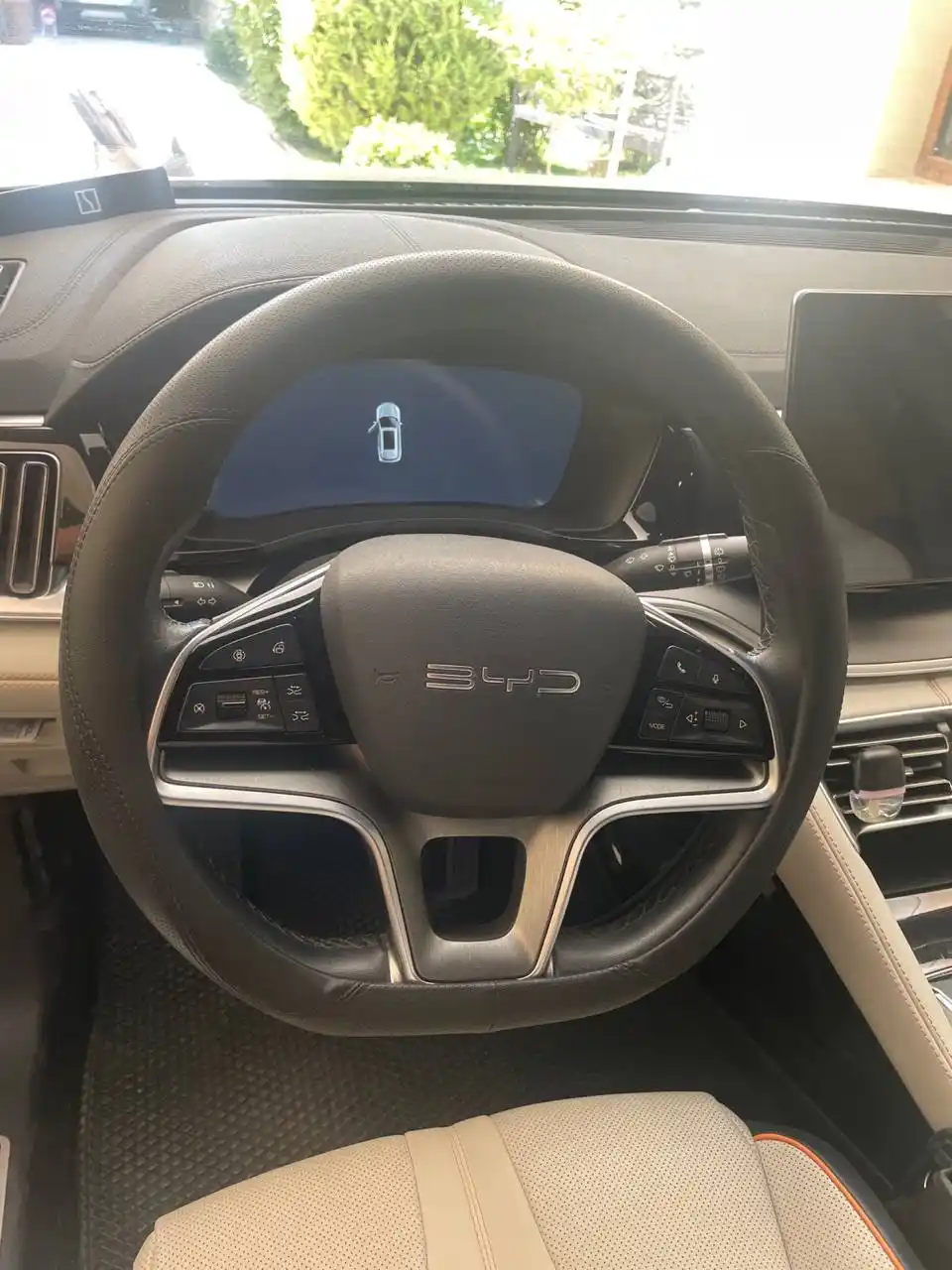 BYD uchun rul qoplamasi, koja, D shaklidagi rul uchun