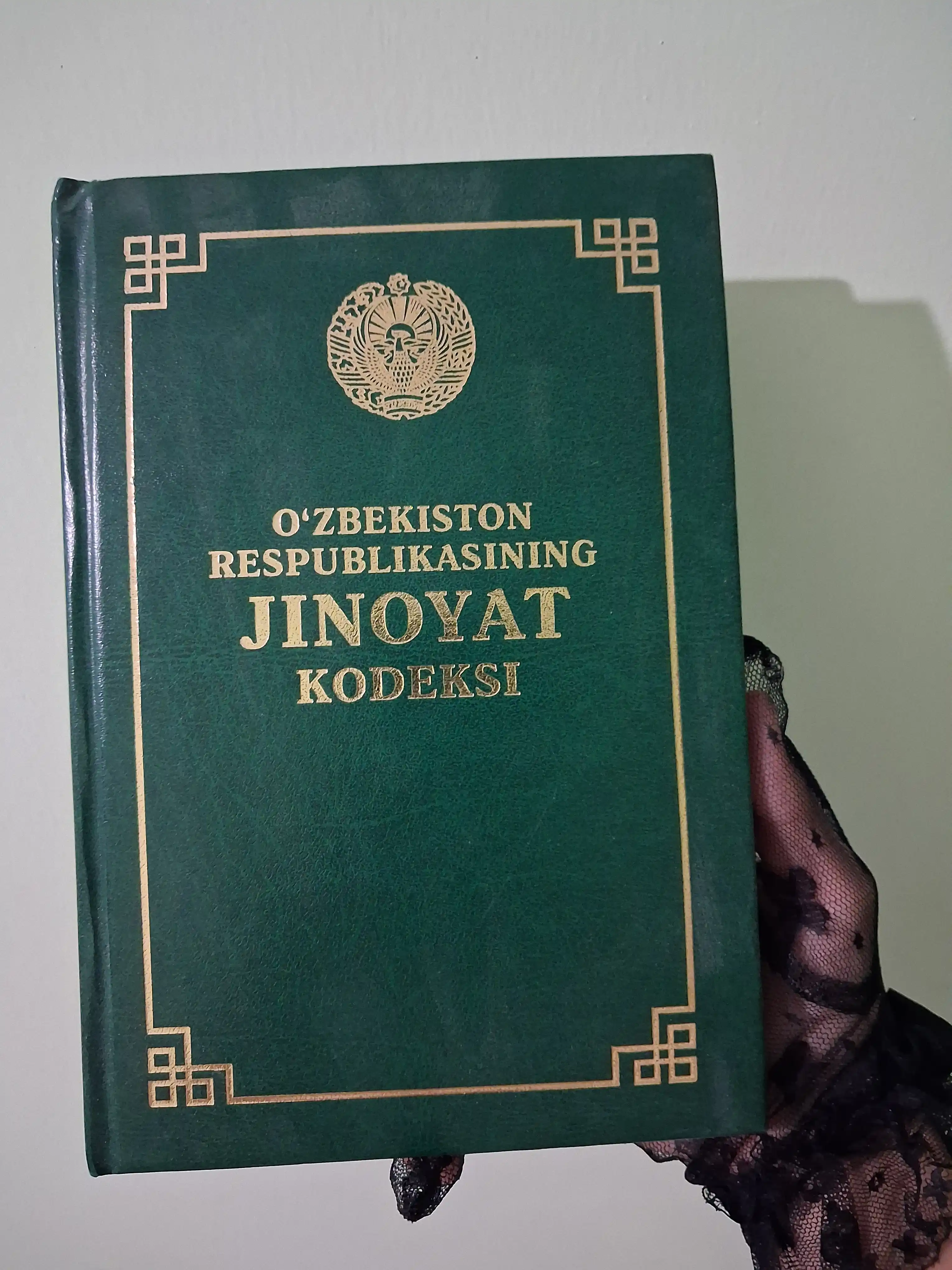 O'zbekiston Respublikasi Kodekslari (Jinoyat, Fuqarolik, Mehnat), 1 dona tanlov bo'yicha