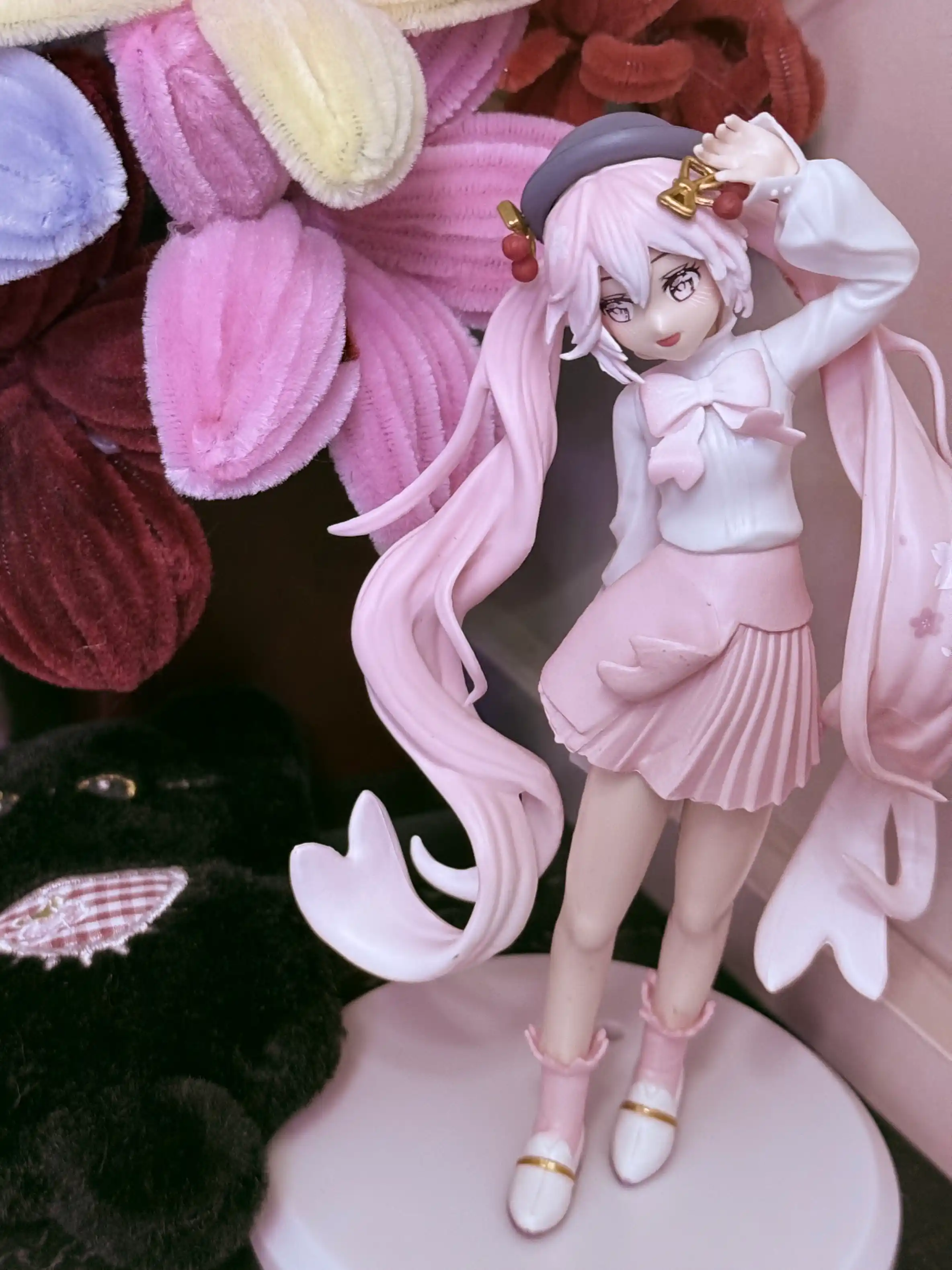 Hatsune Miku Sakura Princess figurkasi – Anime kolleksion bezak va sovg'a