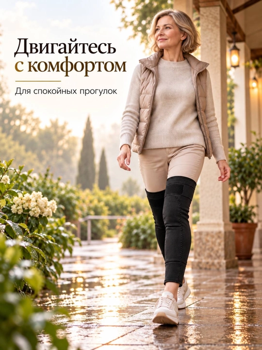 Теплый бандаж для колен, эластичные наколенники для мужчин и женщин, 1 пара