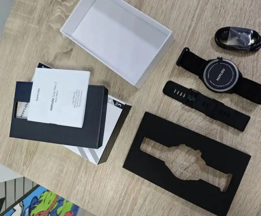 HAYLOU Solar Neo 2 Smart Watch — Aqlli Soat, AMOLED, 150+ Sport Rejimi, Bluetooth Call