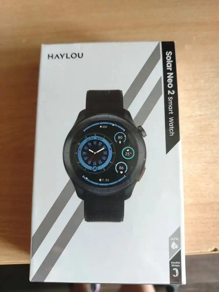 HAYLOU Solar Neo 2 Smart Watch — Aqlli Soat, AMOLED, 150+ Sport Rejimi, Bluetooth Call