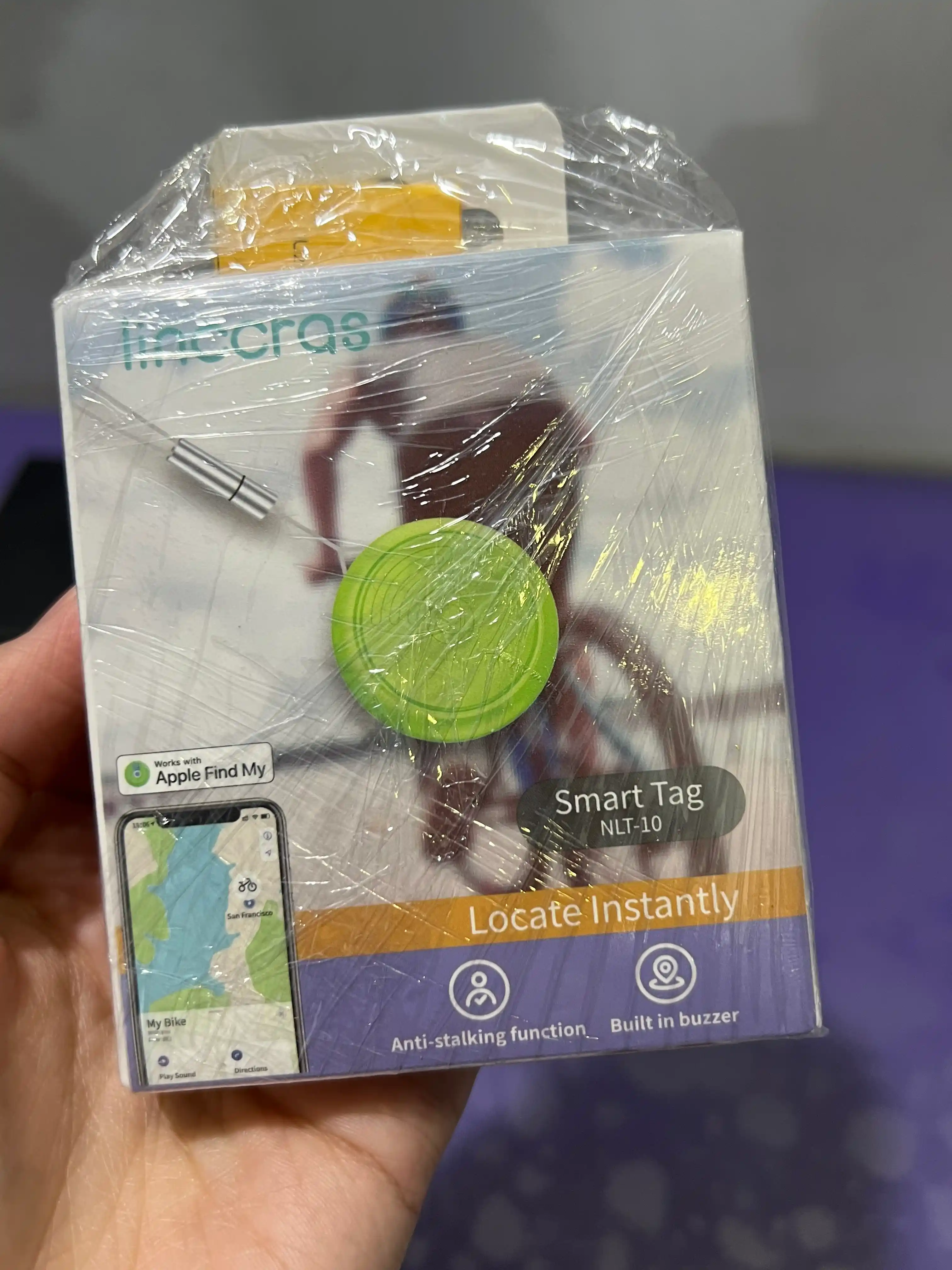 Buyumlarni qidirish uchun Bluetooth treker - Локатор, AirTag, iOS MFi bilan mos keladi