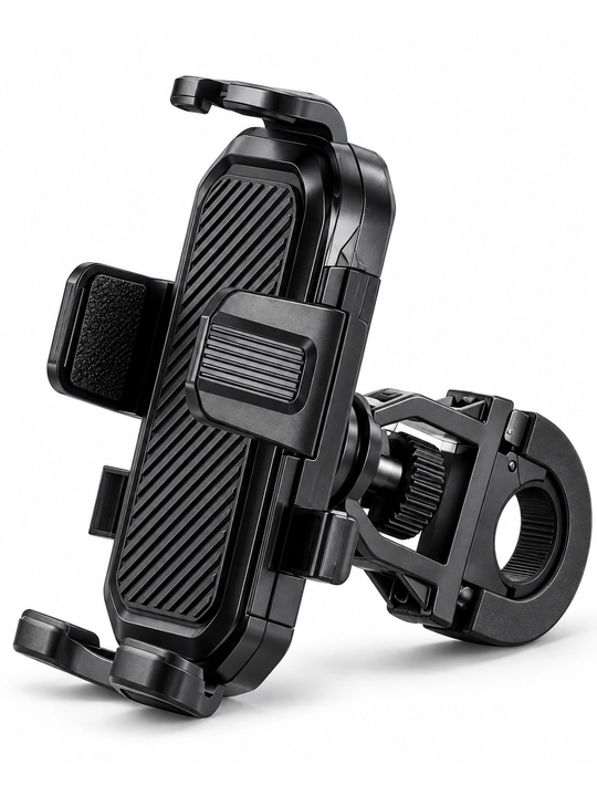 Velosiped, moped va samokat uchun soyabonli telefon tutqichi shlyapali dizayn