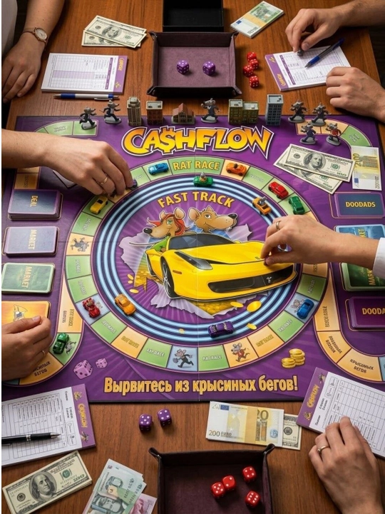 Cashflow — Настольная игра для развития финансовой грамотности