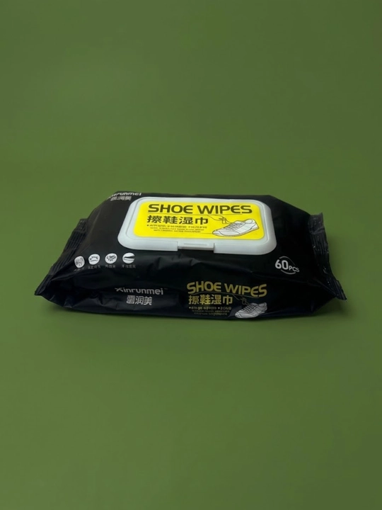 Влажные салфетки для обуви, очищающие салфетки для кроссовок, shoe shine wipes 80 шт