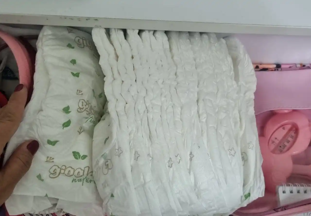 Подгузники Giggles Natural Newborn размер 1, 2–5 кг, 40 шт, органический хлопок