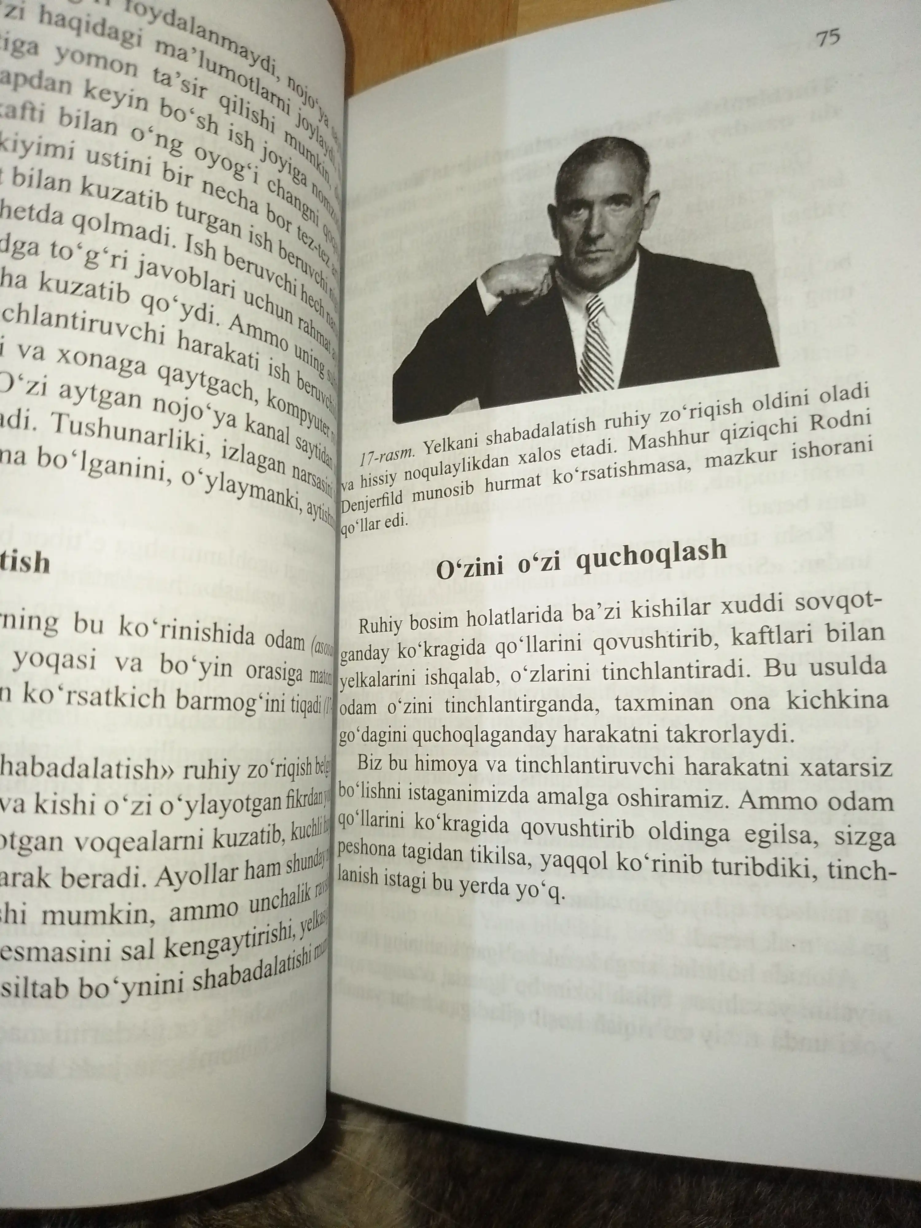 Jo Navarro "Siz nimani oylasangiz, men oshani koraman": Tana tili sirlari kitobi