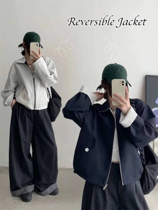 Ayollar uchun klassik pidjak, ikki taraflama  oversiza uslubida, zamonaviy ayollar pidjaki - 