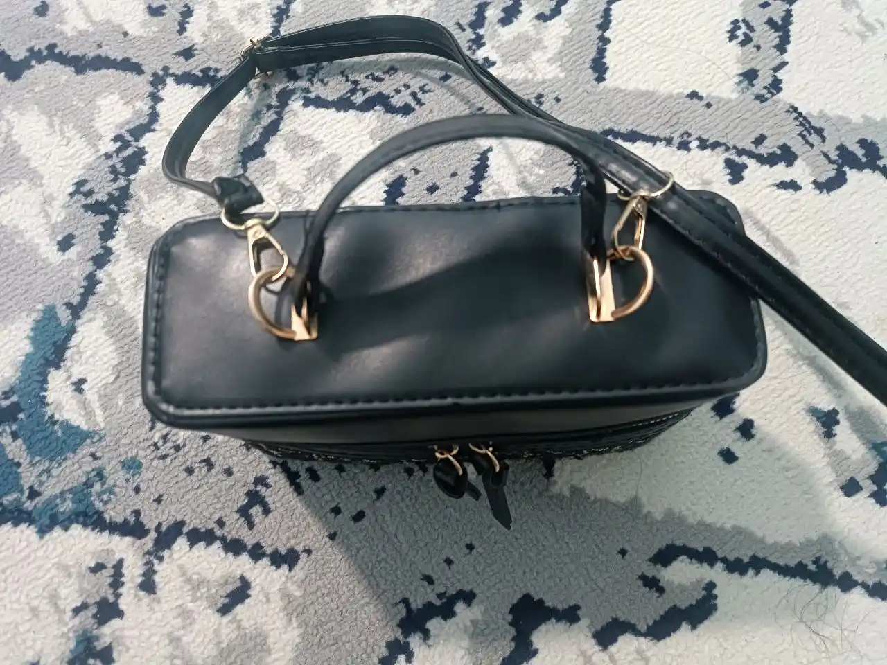 Сумка женская, через плечо, кросс-боди, косметичка, экокожа, в стиле Zara