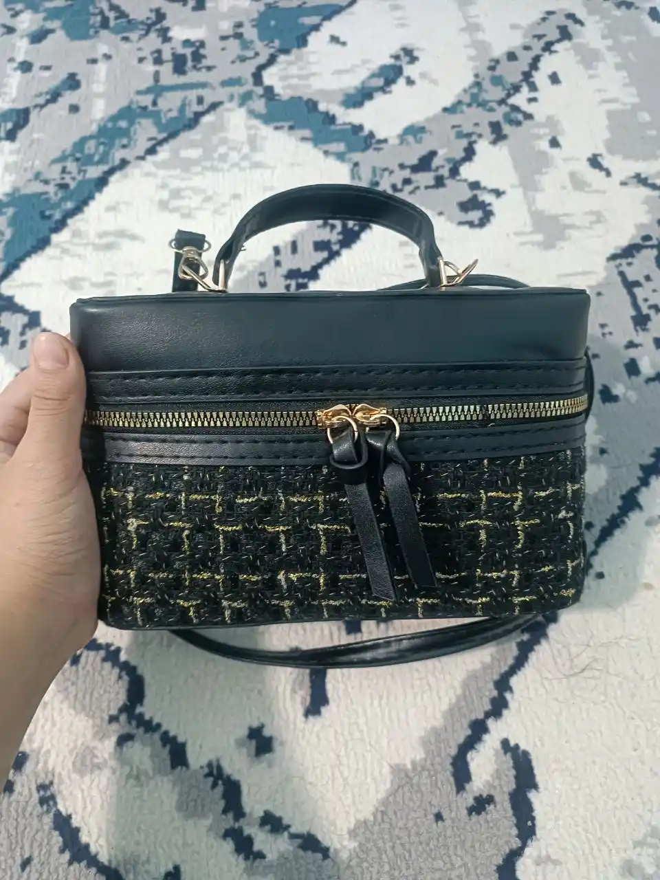 Сумка женская, через плечо, кросс-боди, косметичка, экокожа, в стиле Zara