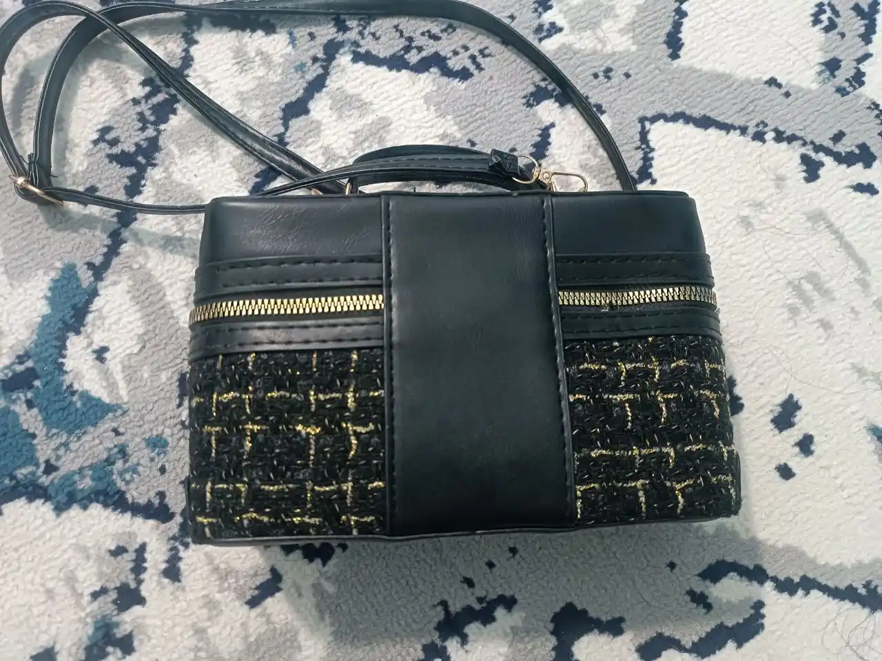 Сумка женская, через плечо, кросс-боди, косметичка, экокожа, в стиле Zara