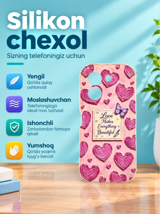 Redmi A5, POCO C71 smartfoni uchun g'ilof