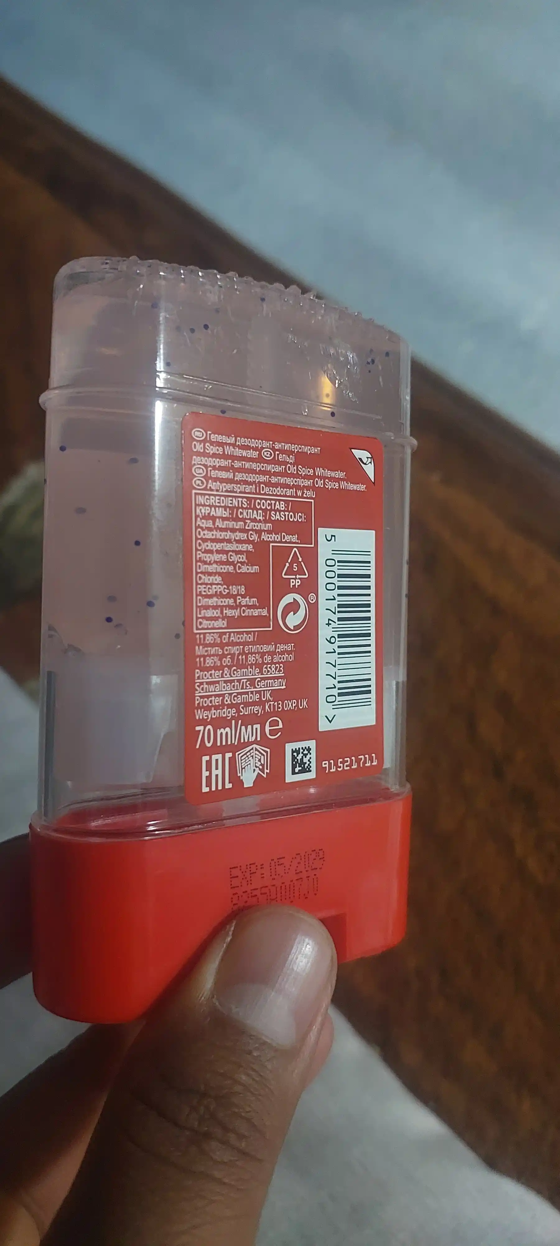 Дезодорант-гель Old Spice Whitewater, 70 мл