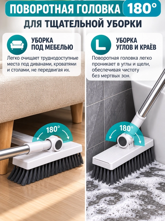 Supurgi va chang olgich, tozalash to'plami, 2 tasi 1 da, 3 tasi 1 da, 4 tasi 1 da