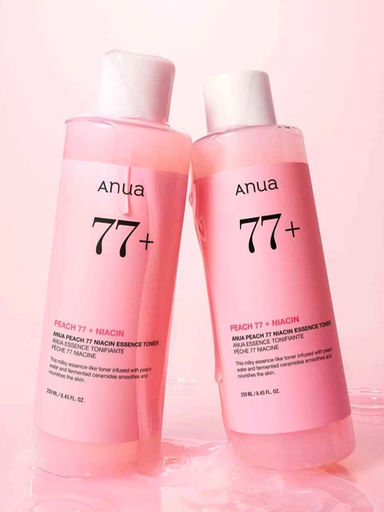 Anua Peach 77 Niacin Essence Toner Тонер-эссенция для лица, 250 мл