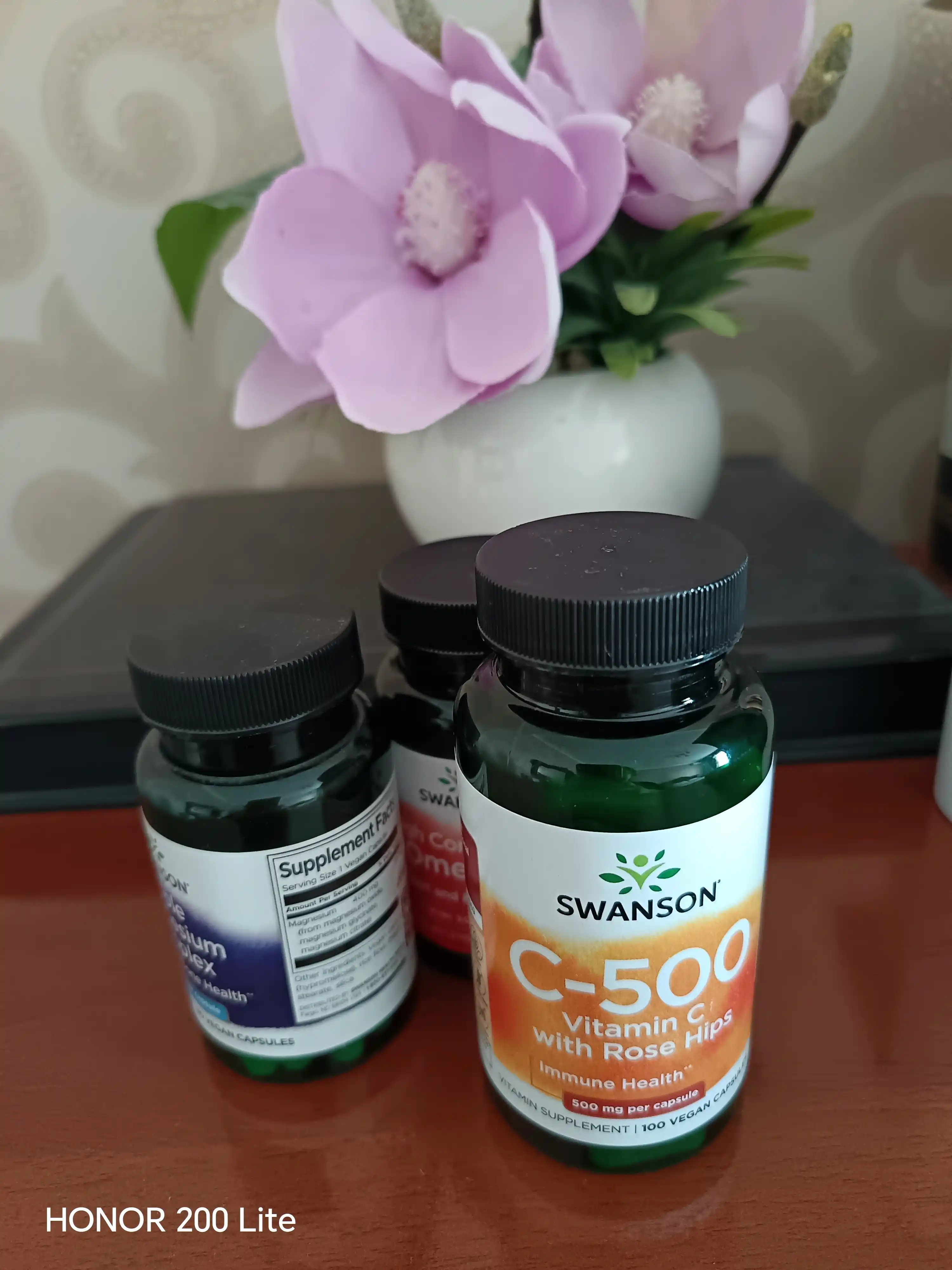 Swanson C 500 мг с шиповником, капсулы