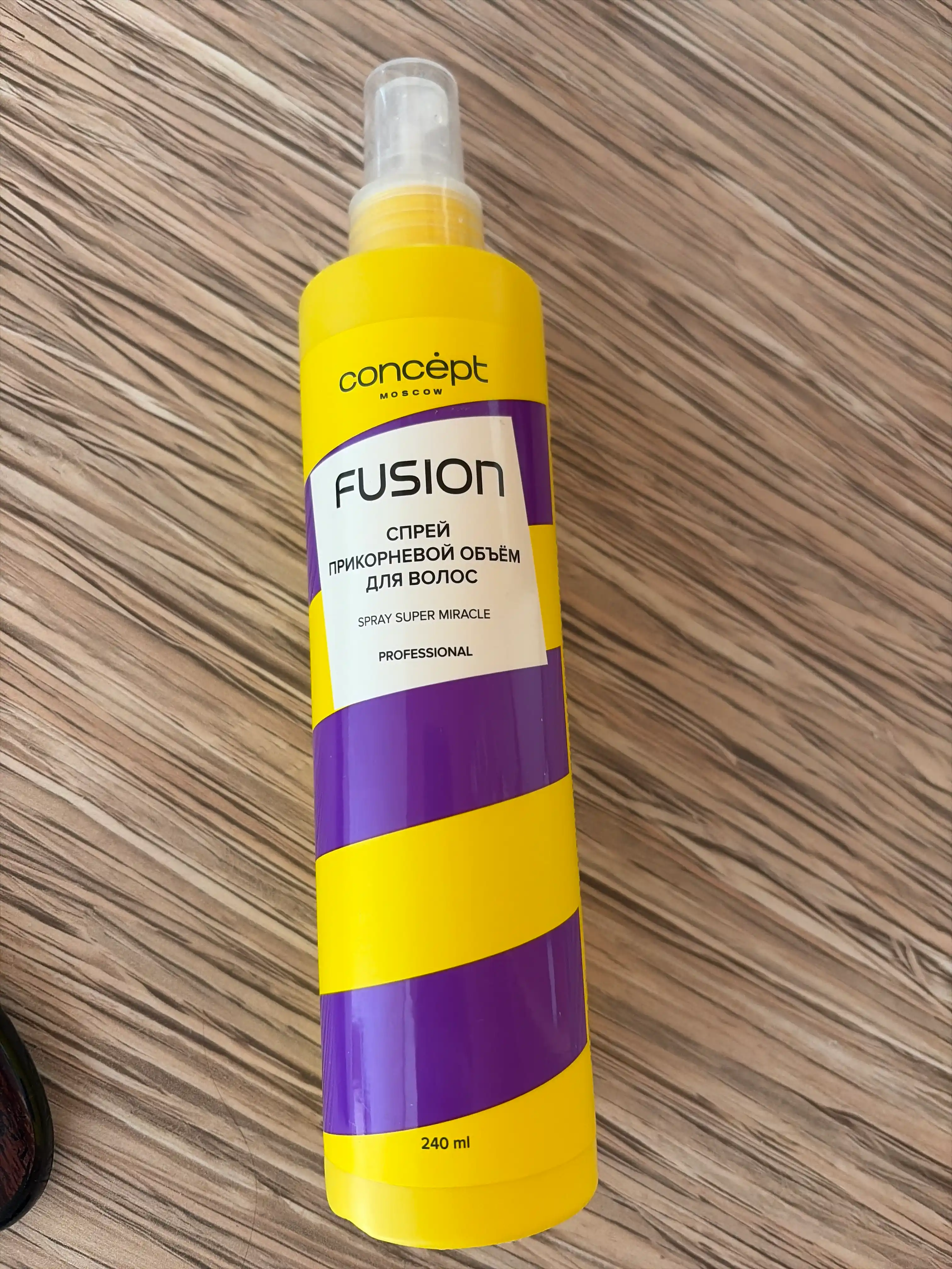 Sprey Concept Fusion Super Miracle, ildiz hajmi, 240 ml