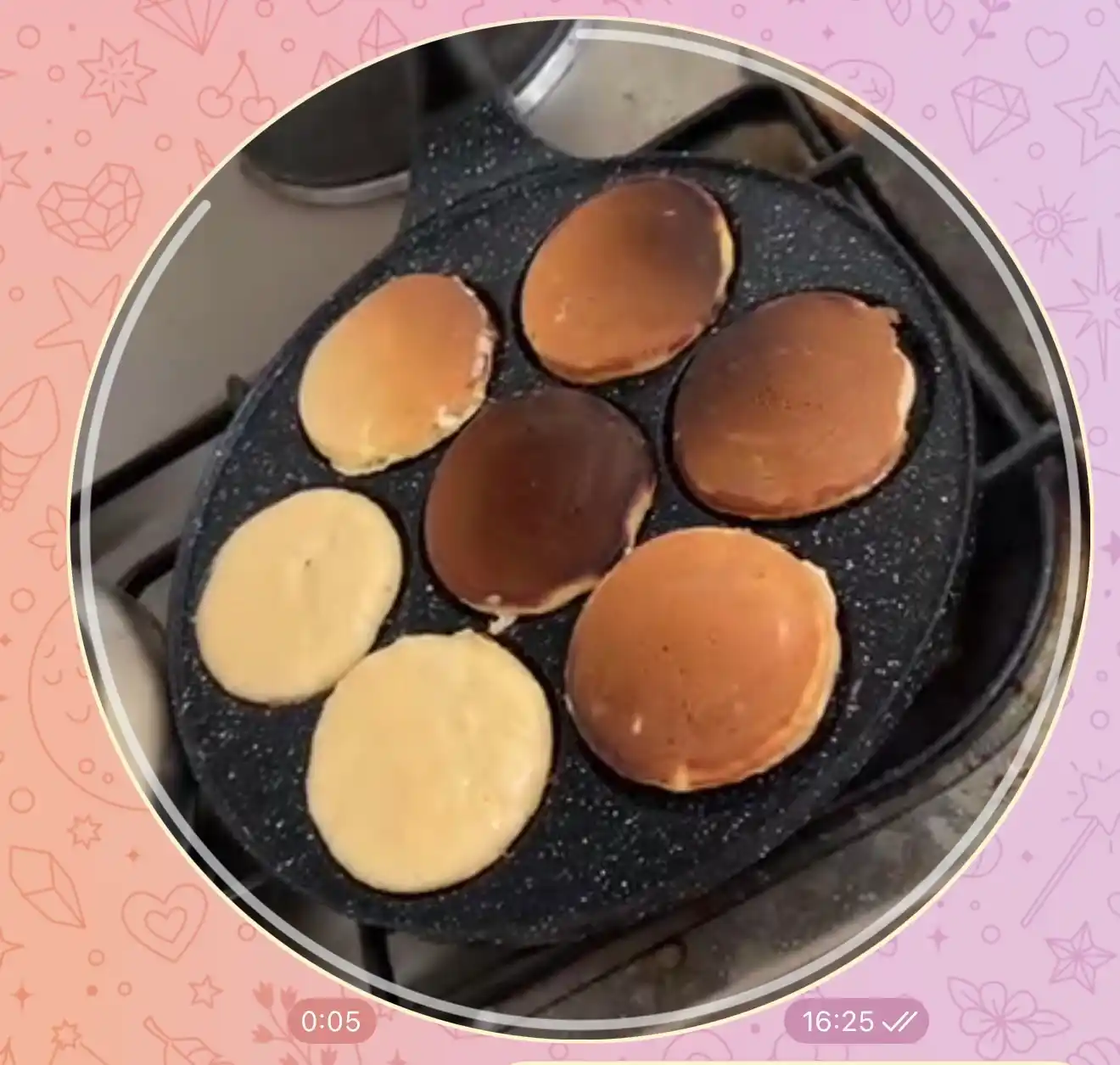 Omlet va tuxum pishirish uchun mo'jallangan tova