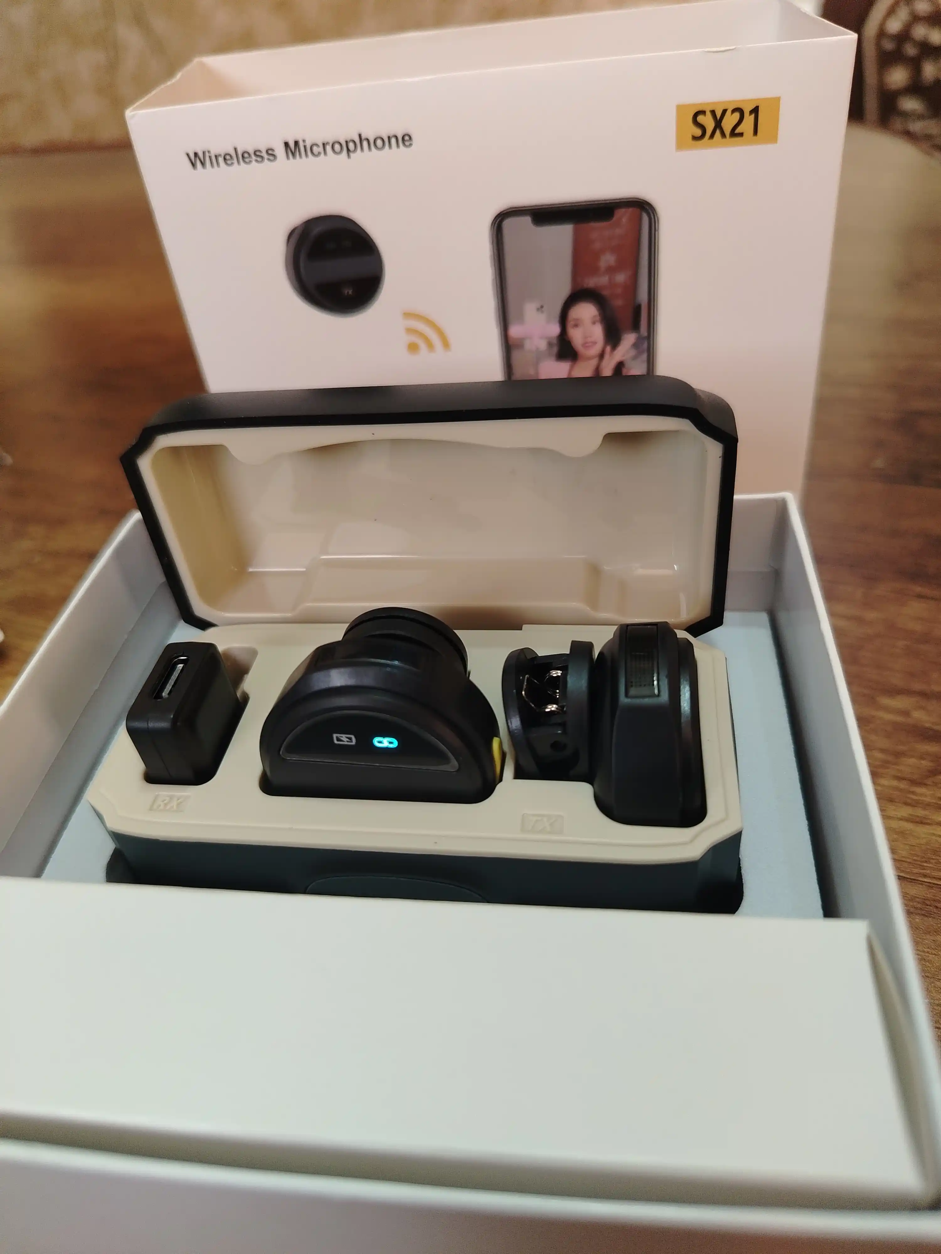 Mikrafon, mikrofon, mini mikrafon, simsiz mikrofon, petlichka, iphone va android uchun,anc