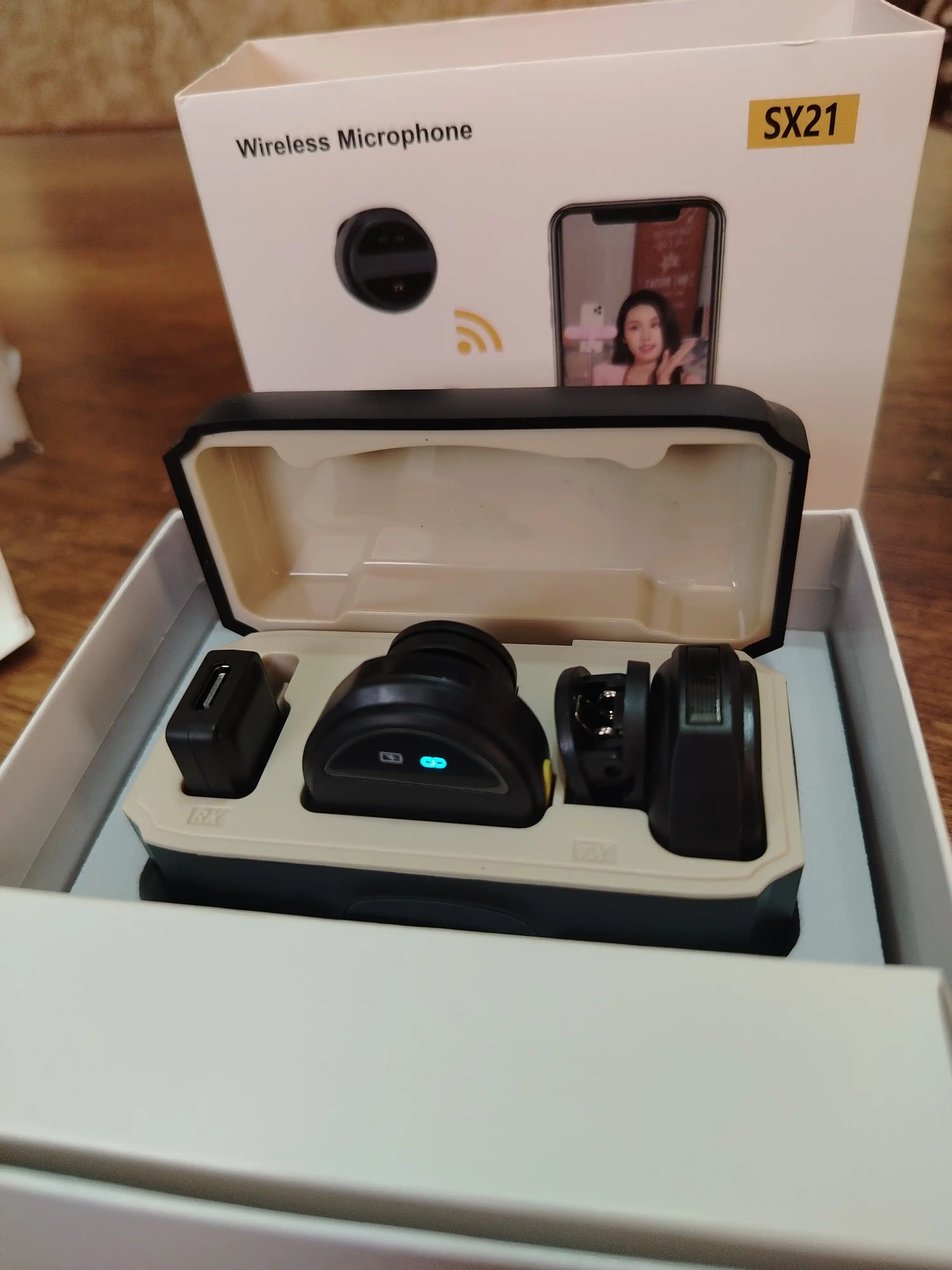 Mikrafon, mikrofon, mini mikrafon, simsiz mikrofon, petlichka, iphone va android uchun,anc