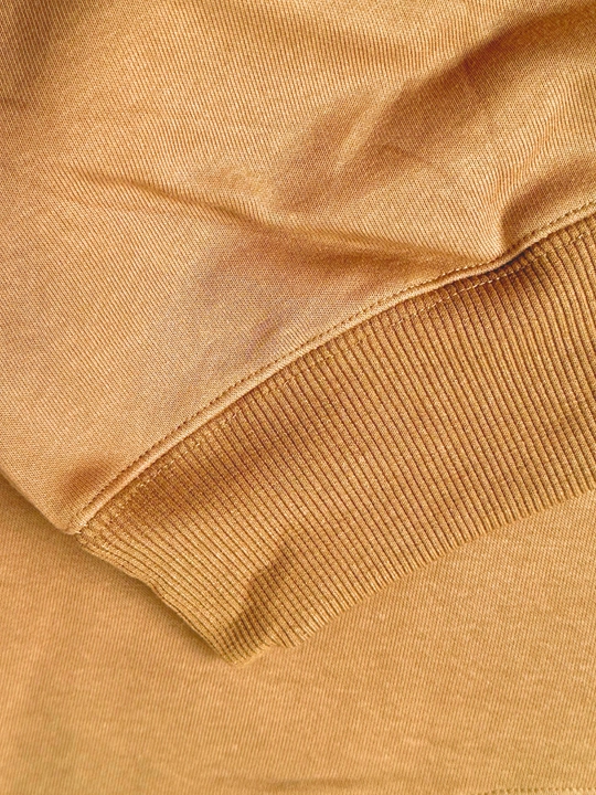Ayollar svitshot, erkin bichimli kofta, asosiy, taramsiz va bosma naqshsiz