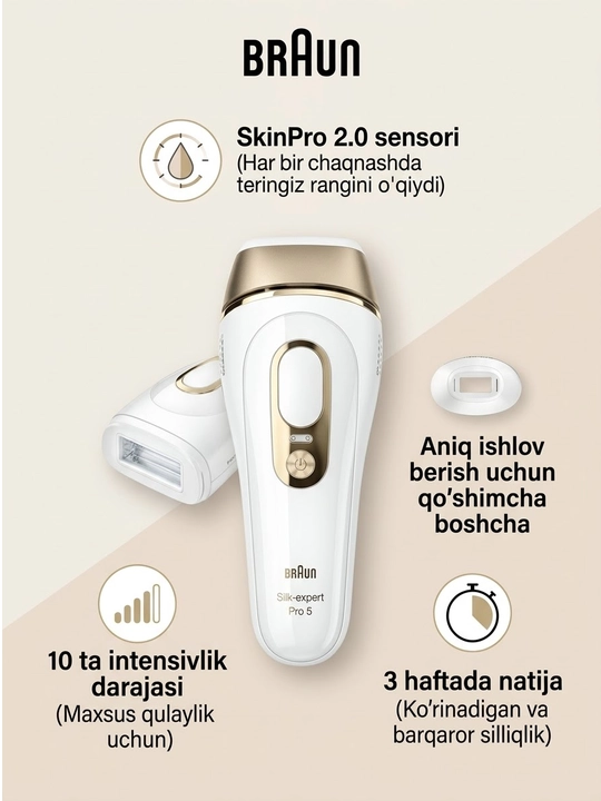 Fotoepilyator Braun Silk-expert Pro 5 PL5146 IPL - 