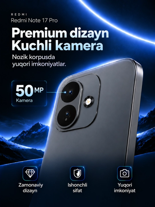 Смартфон Xiaomi Redmi Note 17 Pro