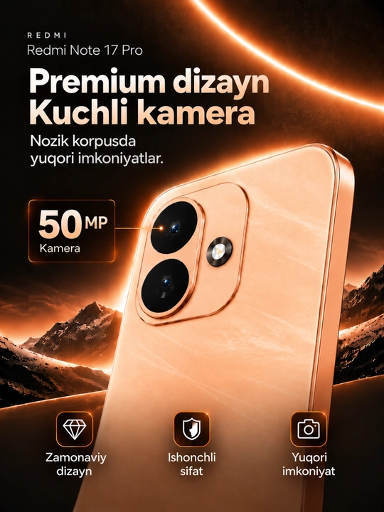 Смартфон Xiaomi Redmi Note 17 Pro