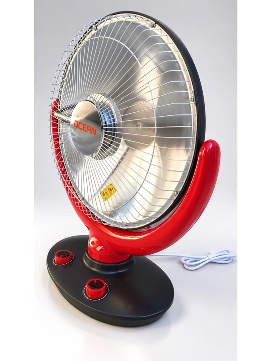 Isitgich Elektr OCEAN Quyosh pechka, 500/1000 Vt, 2 rejimli, ag‘darilishdan himoya