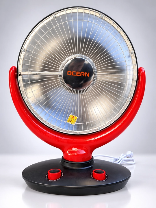 Isitgich Elektr OCEAN Quyosh pechka, 500/1000 Vt, 2 rejimli, ag‘darilishdan himoya