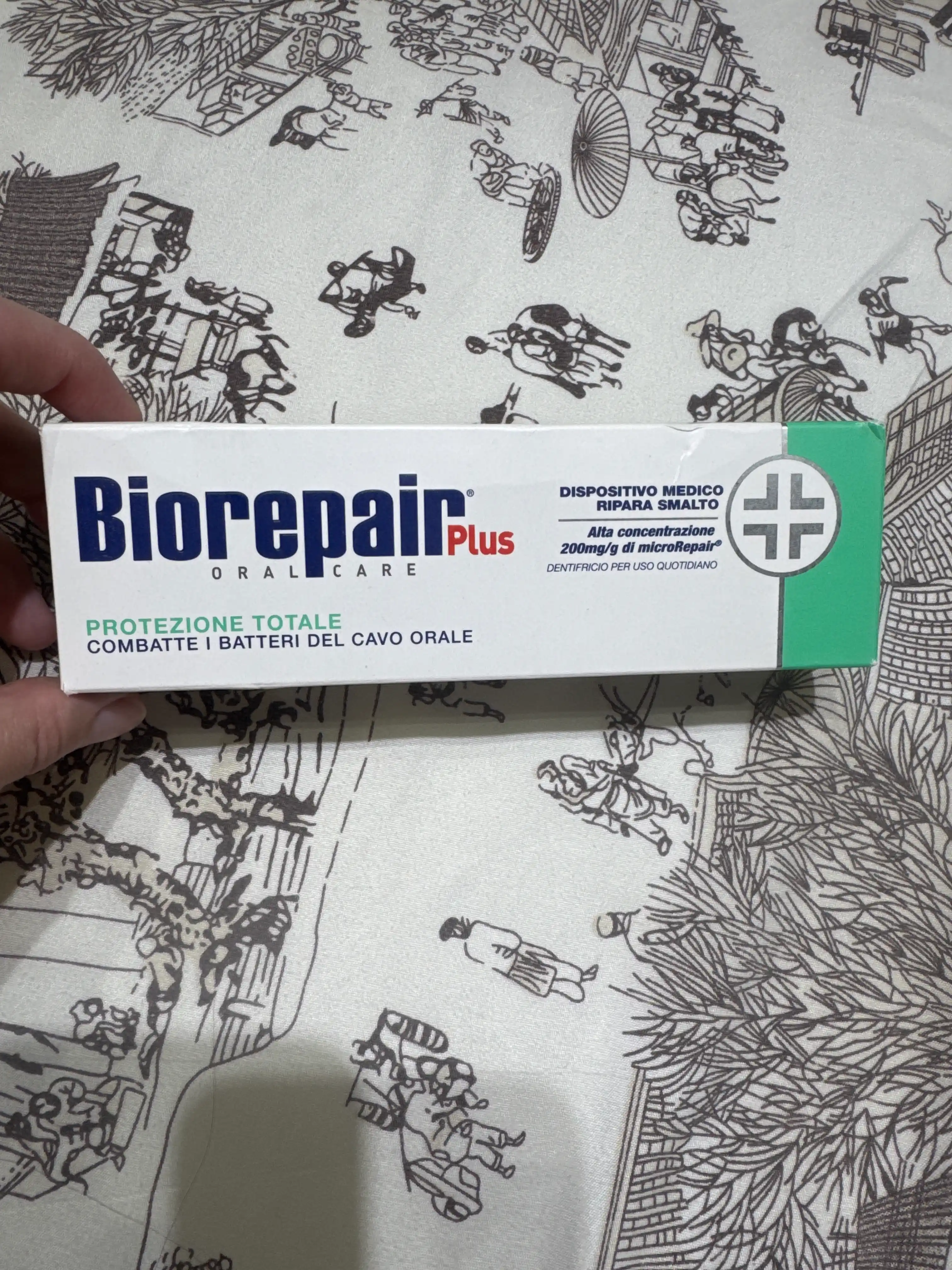Biorepair Plus tish pastasi, emal va milk parvarishi, ftorsiz, 75 ml