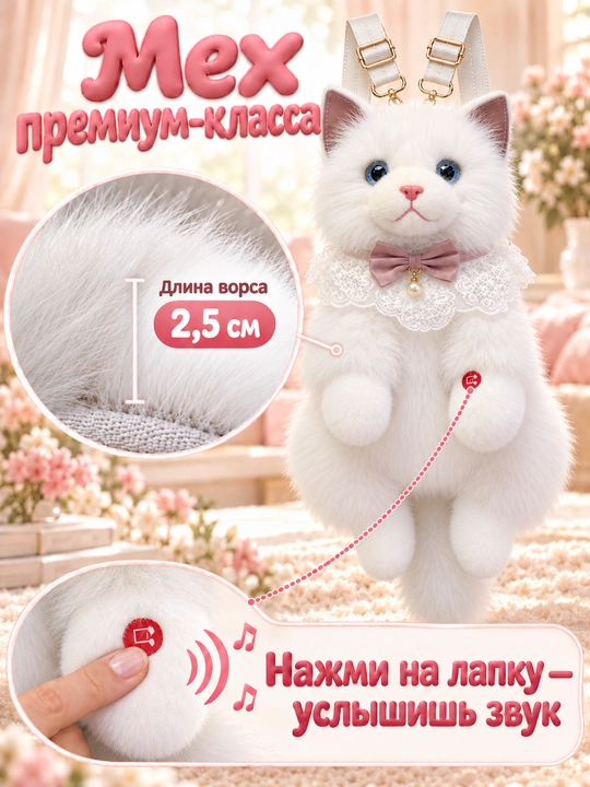 Рюкзак детский, Рюкзак с мягкой игрушкой, сумки для мальчиков и девочек, сумки