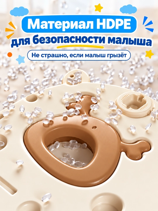 Детский игровой комплекс для дома 7 в 1 с горкой и качелями