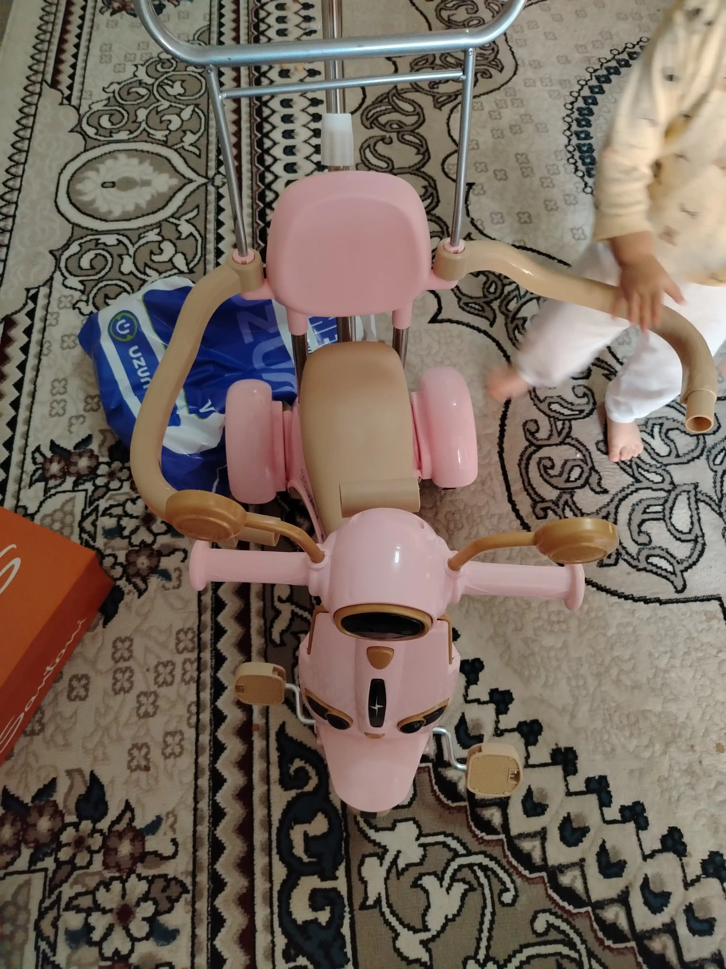 Bolalar uchun 4tasi 1da velosiped, transformer aravacha, 1-5 yoshgacha bolalar uchun mos