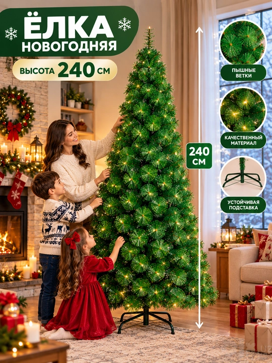 Yangi yil archasi, Sun'iy archa, 120sm-300smgacha tanlovga,bayram uchun ajoyib bezak,Archa