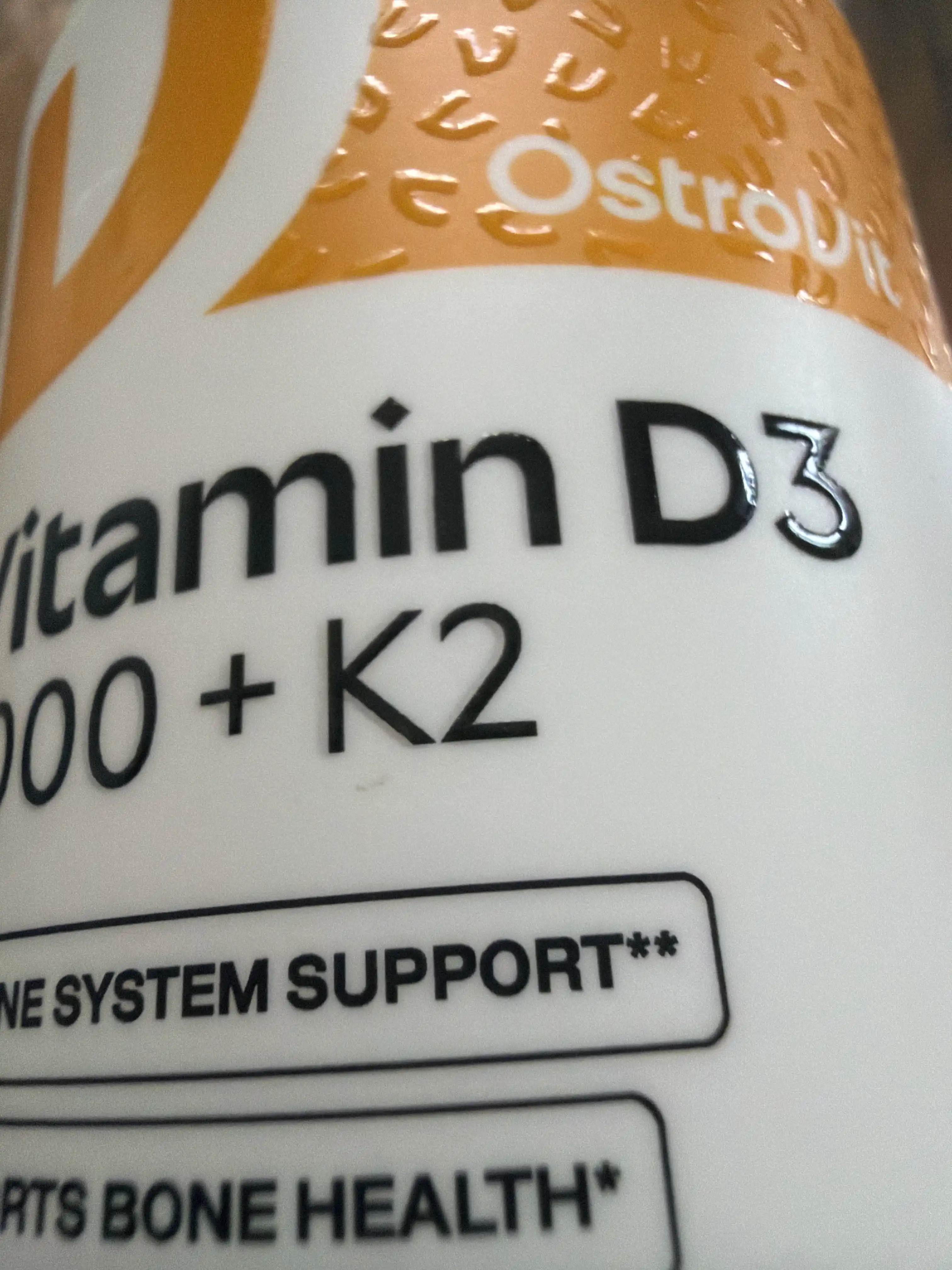 OstroVit Vitamin D3 + K2, D3 4000 ME, 110 tabletka