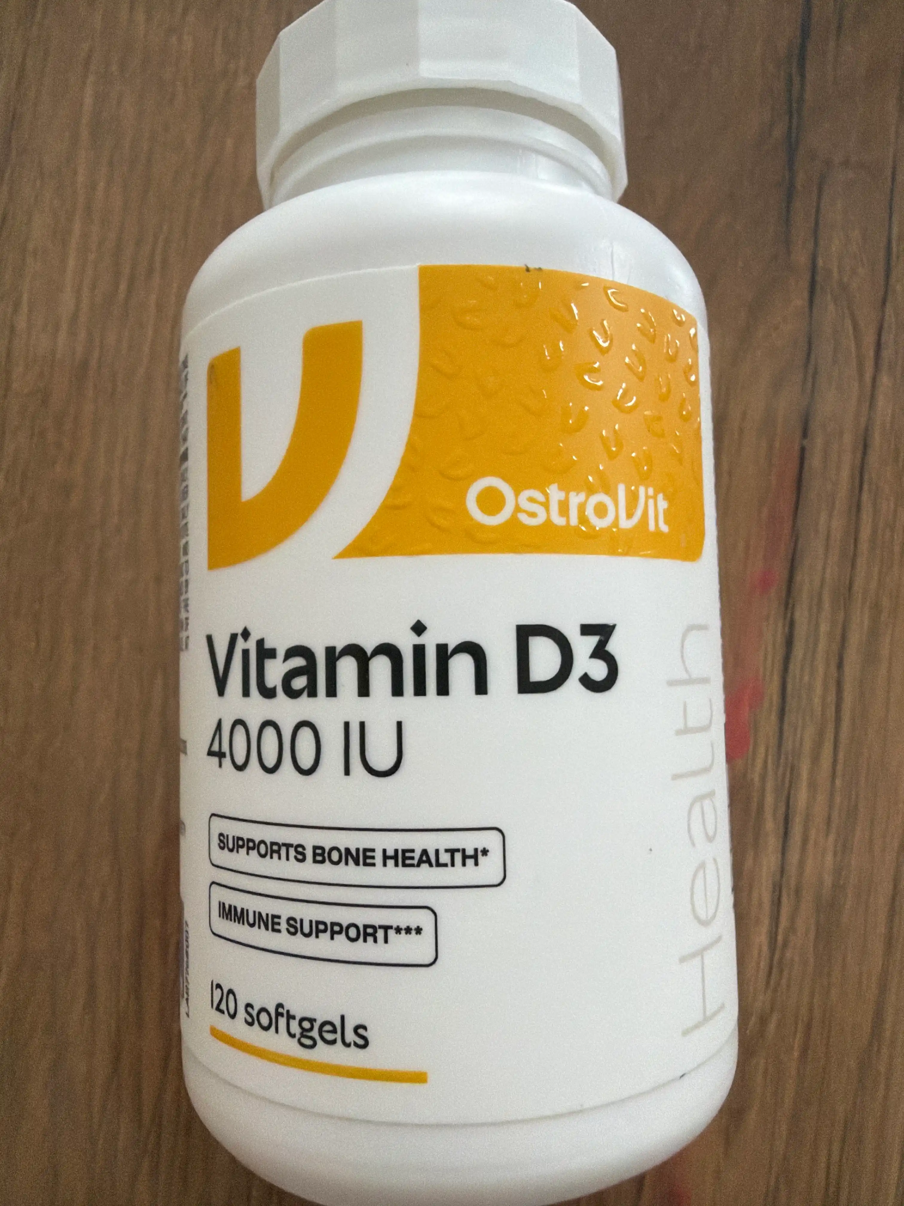 OstroVit Витамин Д3 4000 IU, 120 kapsula
