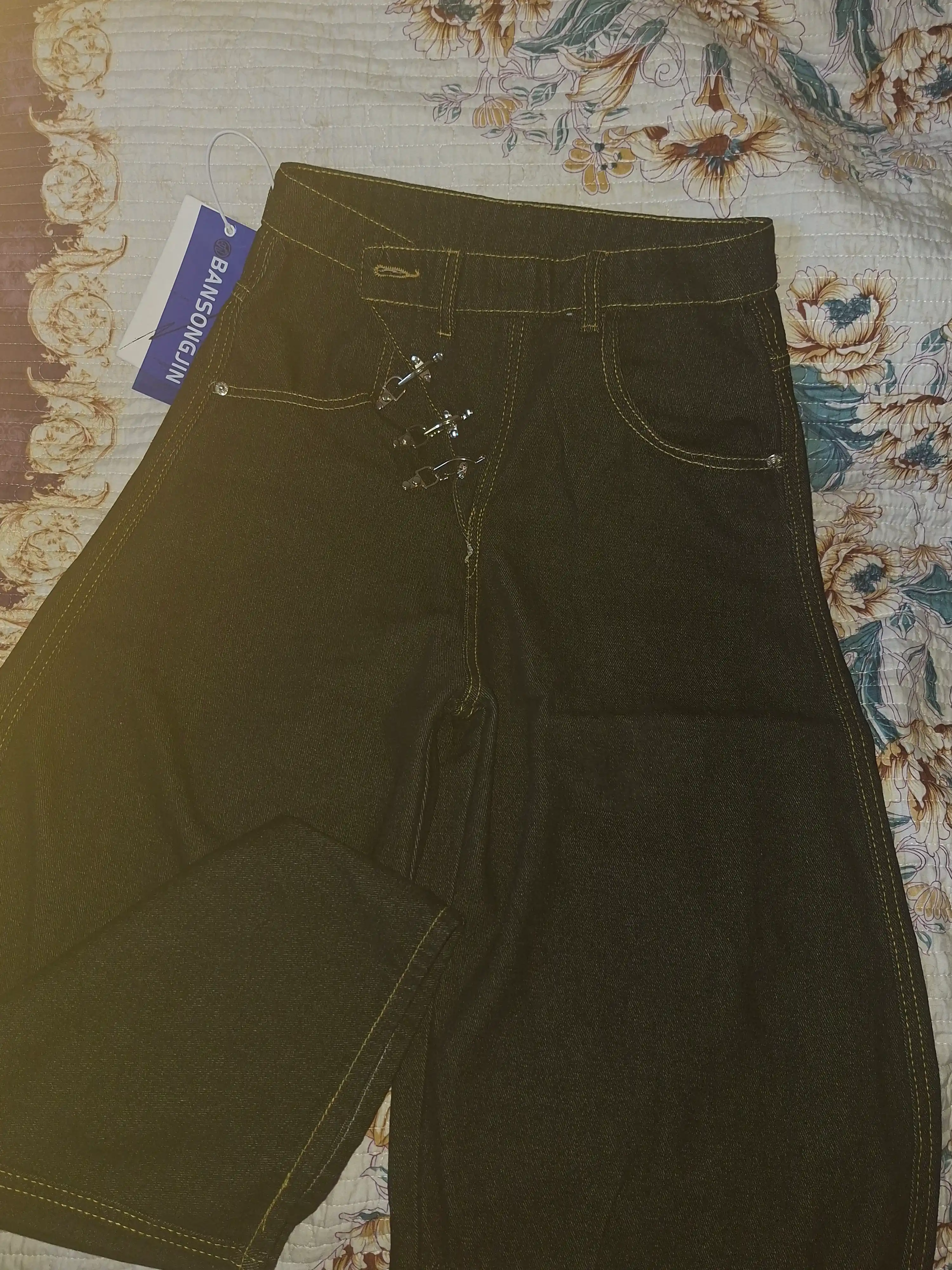 Ayollar va erkaklar jinsi shimlari, keng va yupqa, Y2K uslubidagi BAGGY, keng, yopishqoq, S-3XL