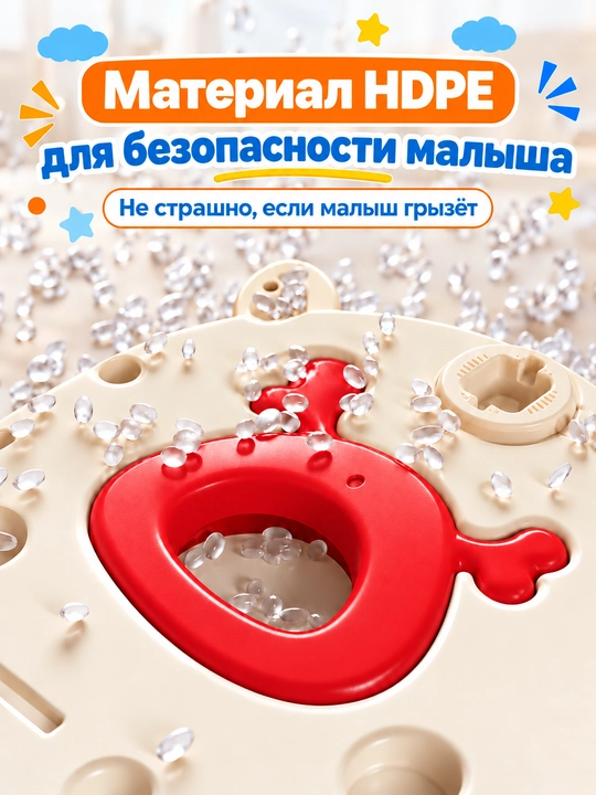 Детский игровой комплекс для дома 7 в 1 с горкой и качелями