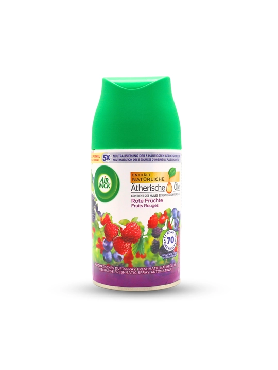 Air Wick Wild rezavorlar uchun havo spreyi uchun almashtirish shishasi, 250 ml